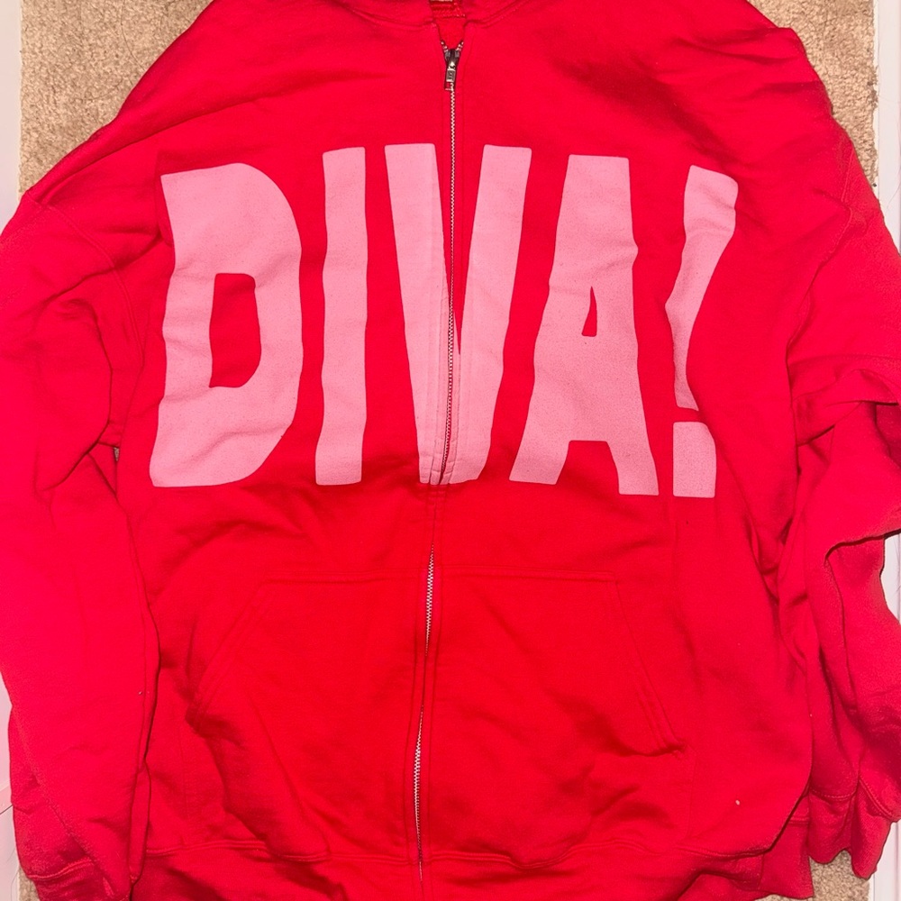 ROLE MODEL DIVA! Zip-Up Hoodie